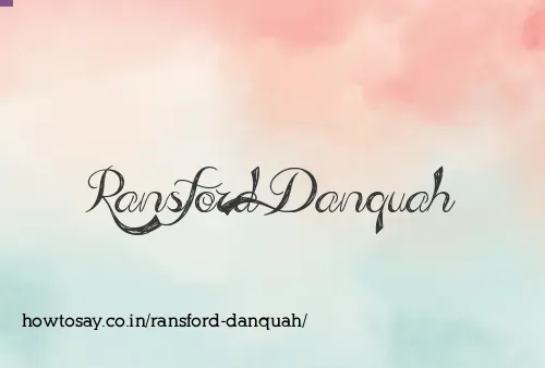 Ransford Danquah