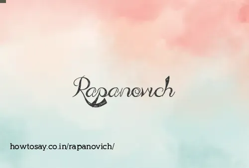 Rapanovich