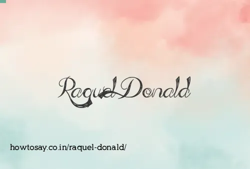 Raquel Donald