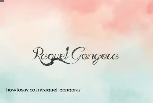 Raquel Gongora