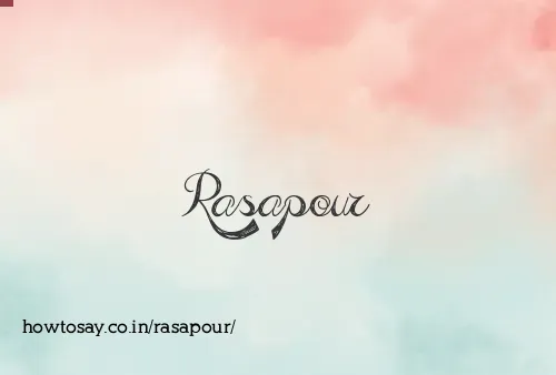 Rasapour