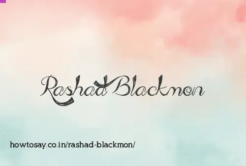 Rashad Blackmon
