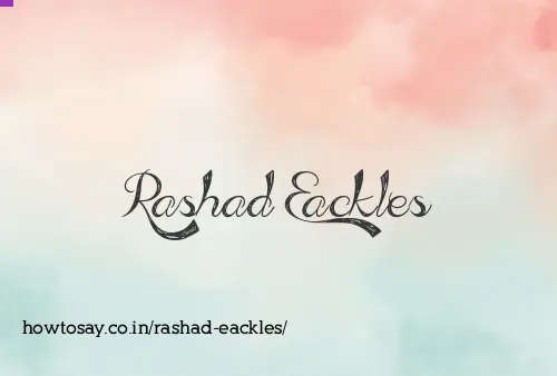Rashad Eackles