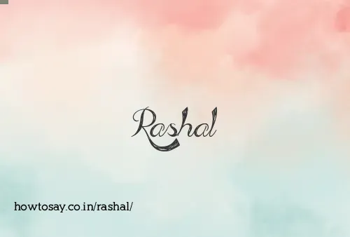 Rashal