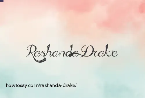 Rashanda Drake