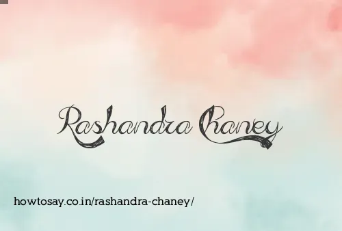 Rashandra Chaney