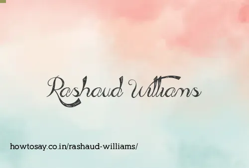 Rashaud Williams