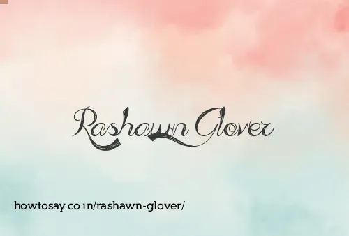 Rashawn Glover