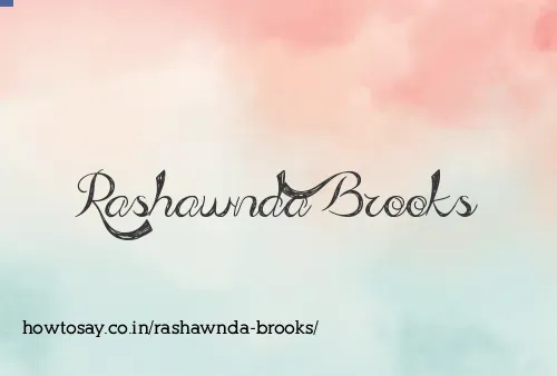 Rashawnda Brooks