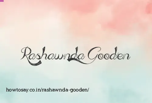 Rashawnda Gooden