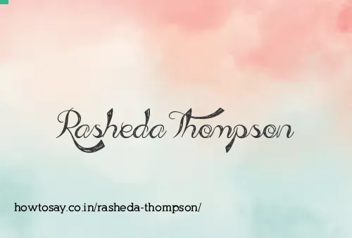 Rasheda Thompson