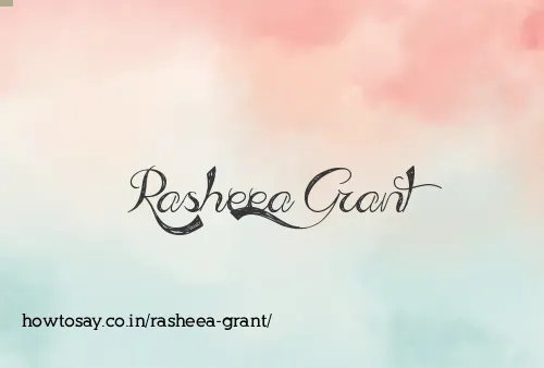 Rasheea Grant
