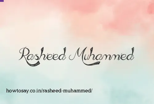 Rasheed Muhammed
