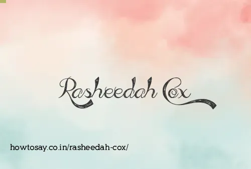 Rasheedah Cox