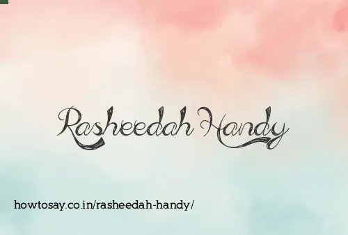 Rasheedah Handy