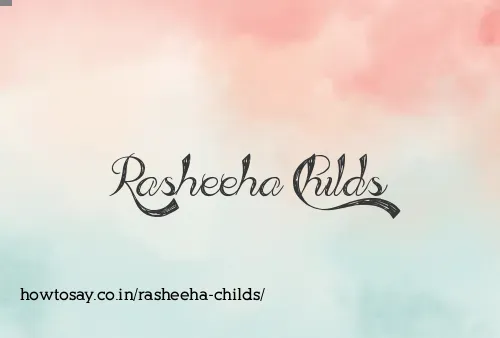 Rasheeha Childs