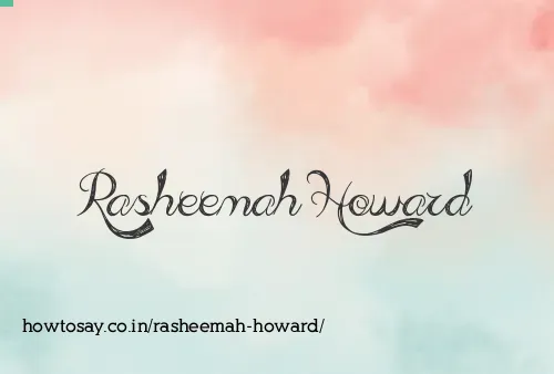 Rasheemah Howard