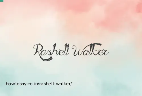 Rashell Walker