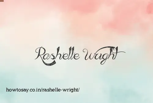 Rashelle Wright