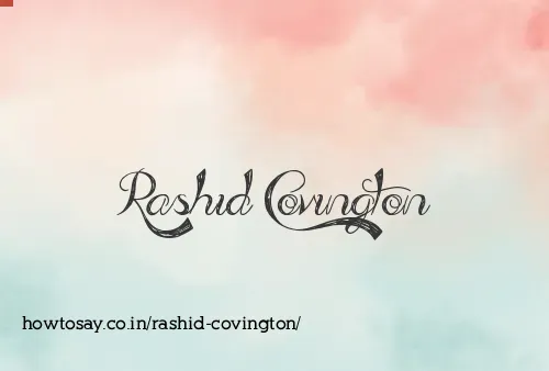 Rashid Covington