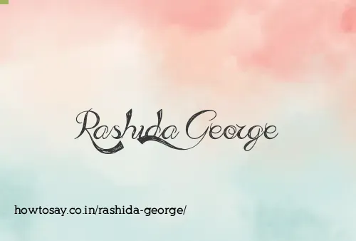 Rashida George