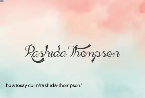 Rashida Thompson