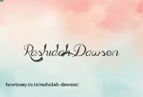 Rashidah Dawson