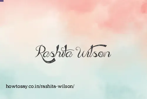 Rashita Wilson