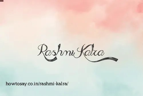 Rashmi Kalra