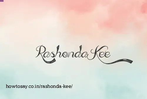 Rashonda Kee