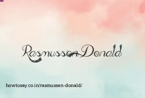 Rasmussen Donald