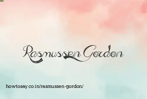 Rasmussen Gordon