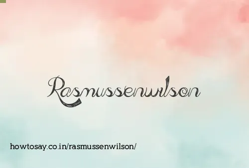 Rasmussenwilson