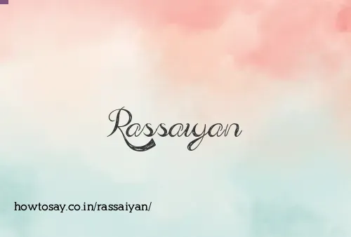 Rassaiyan