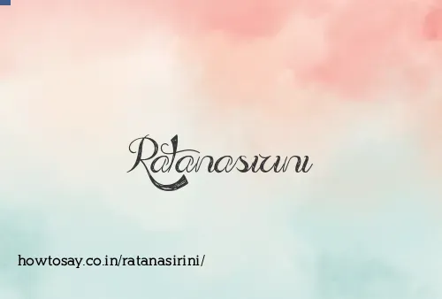 Ratanasirini