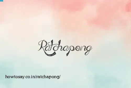Ratchapong