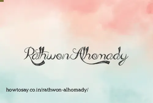 Rathwon Alhomady