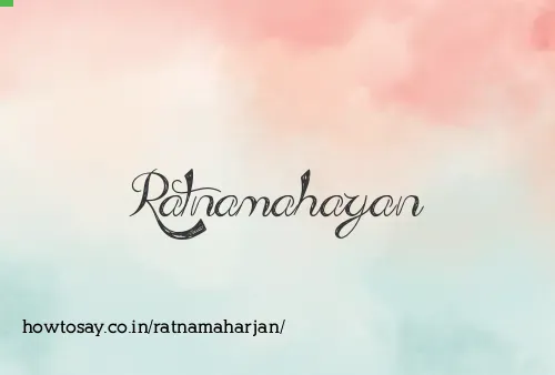 Ratnamaharjan