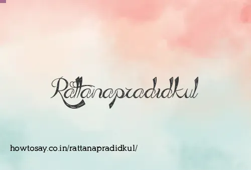 Rattanapradidkul