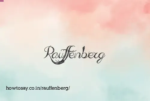 Rauffenberg