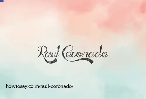 Raul Coronado