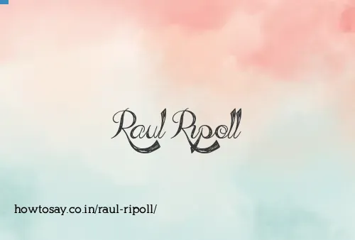 Raul Ripoll