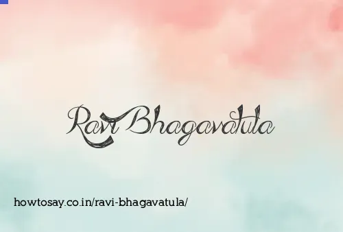 Ravi Bhagavatula