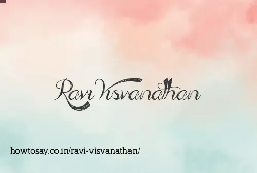 Ravi Visvanathan
