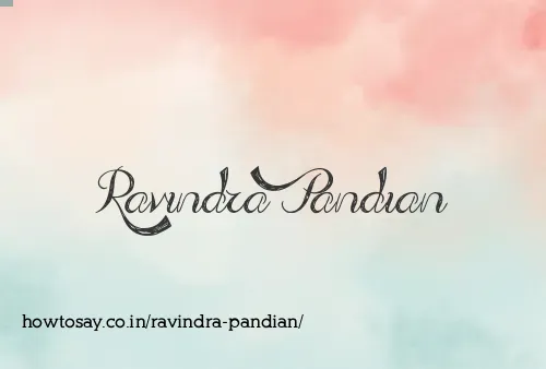 Ravindra Pandian