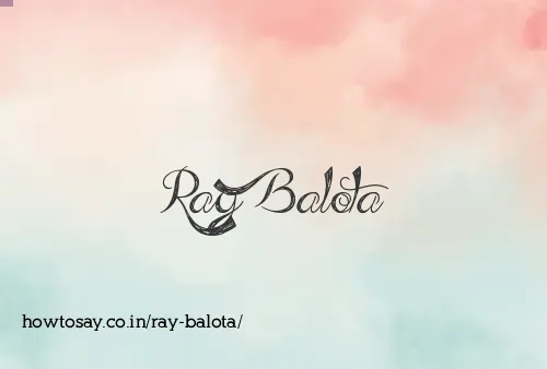 Ray Balota