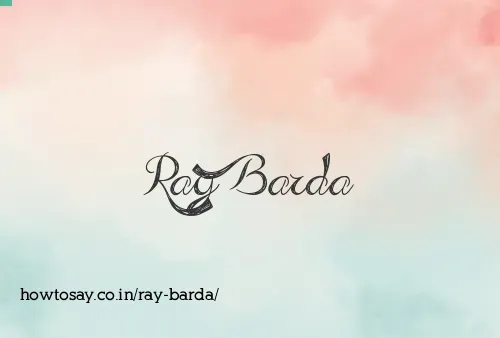 Ray Barda