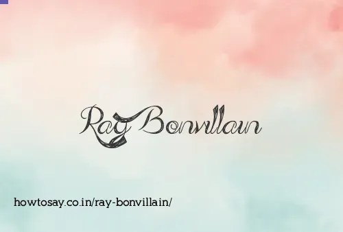 Ray Bonvillain