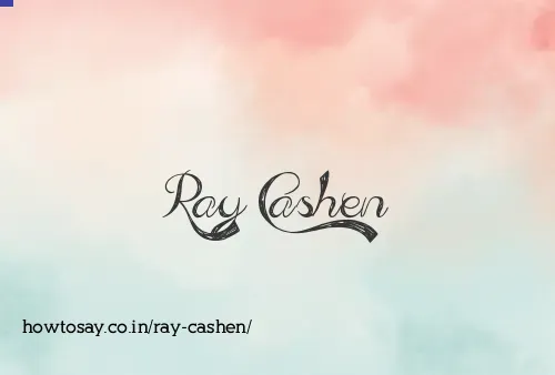 Ray Cashen