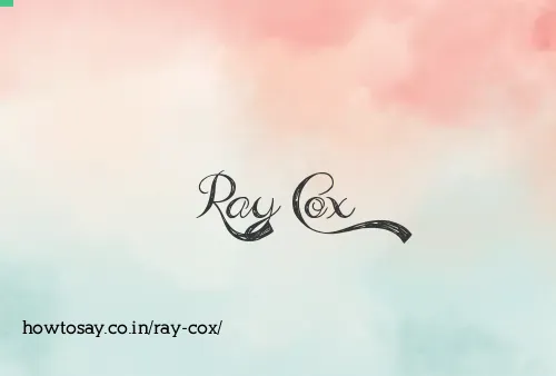 Ray Cox